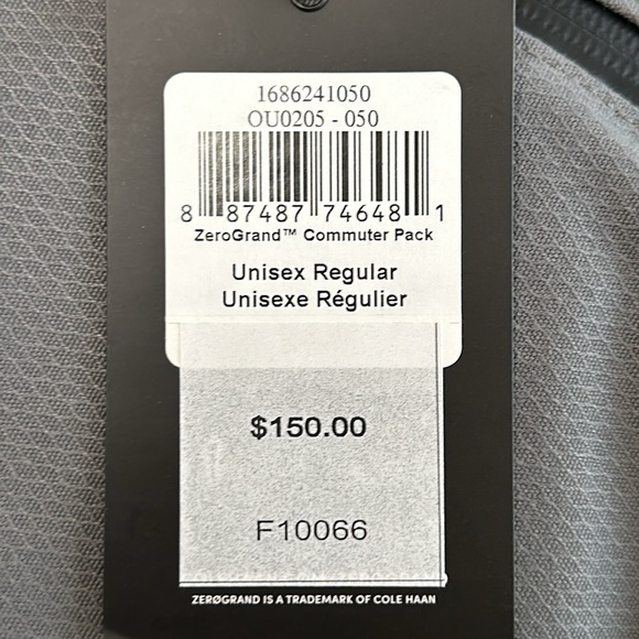 ZeroGrand COMMUTER BACKPACK - Grey/Black - Picture 15 of 16